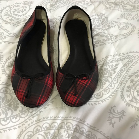 J. Crew made in Italy plaid ballet flats SOLD - Picture 6 of 7